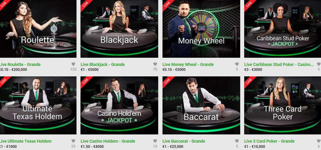 casino live unibet